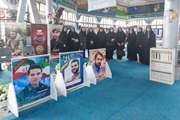 ادای احترام بانوان شاغل در دامپزشکی گیلان به مقام شامخ شهدای رشت در روز عفاف و حجاب